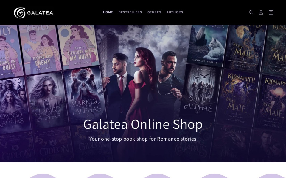 Galatea — custom Shopify theme development for fashion brand