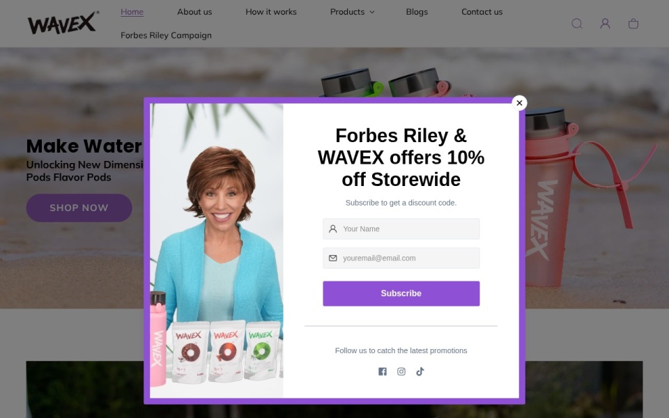 MyWaveX — Shopify Plus store development by Rachna Builds